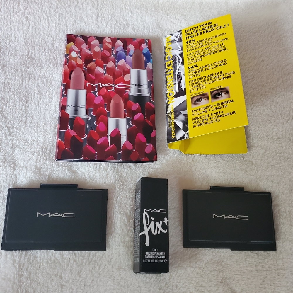 NEW MAC Cosmetics Bundle of 5 Mini Travel Size Makeup